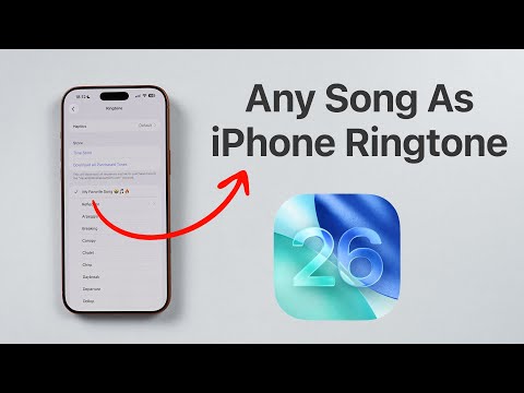 (2026) How to set ANY Song as iPhone Ringtone - Free and No Computer!