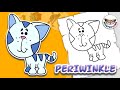 Blue S Clues How To Draw Periwinkle Drawing Tutorial