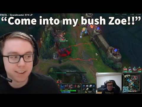 TheBausffs RUINED This Korean Zoe's Game With FULL LETHALITY SION!!