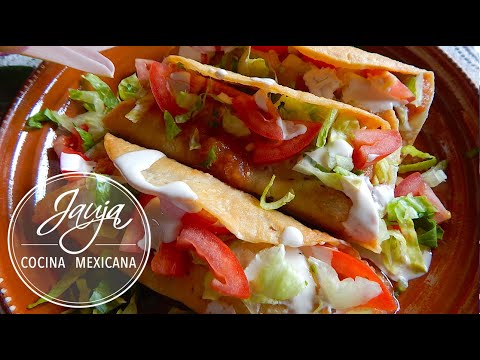 Tacos Dorados de Carne Molida y Papa Video