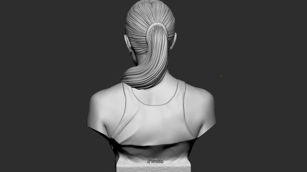 Kim Kardashian Modelo de Impressão 3D