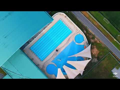 PANDELELA RINONG AQUATIC CENTRE, PETRA JAYA, KUCHING, SARAWAK (DJI SPARK DRONE FOOTAGE)