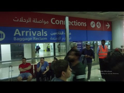 Transit Dubai Airport Terminal3 DXB (HD) DJI Osmo+