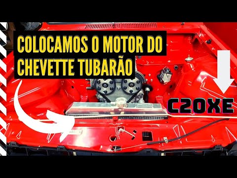 MOTOR C20XE NO CHEVETTE TUBARÃO - FINALMENTE COLOCAMOS NO LUGAR !!! 🚀
