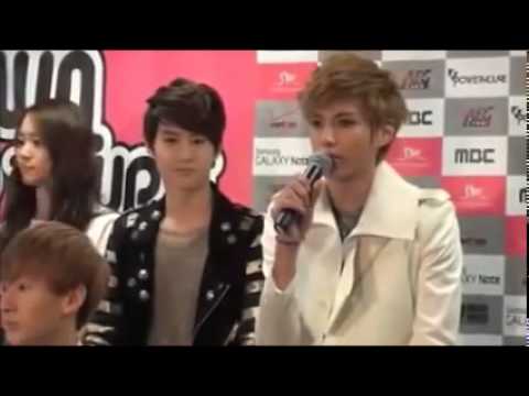 120521 EXO in LA press conference [Leader]