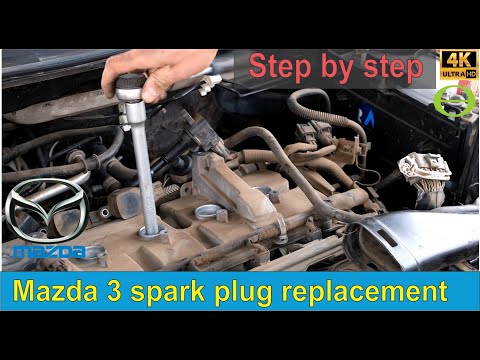 How to change the spark plugs on a Mazda 3 - 2003-2009