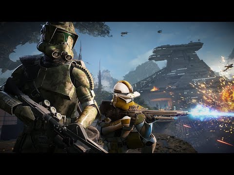 Star Wars: Battlefront II —  трейлер дополнения «Битва на Джеонозисе»
