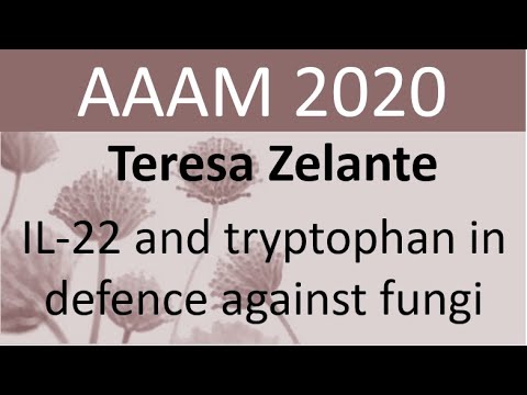 AAAM2020: Teresa Zelante PhD - Tryptophan metabolism in fungal infections