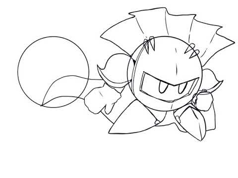Meta knight x dark meta knight sped paint