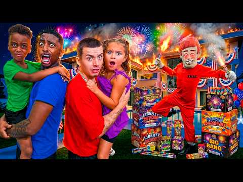 THE CREEPY MAN CRASHED OUR 4TH OF JULY PARTY!