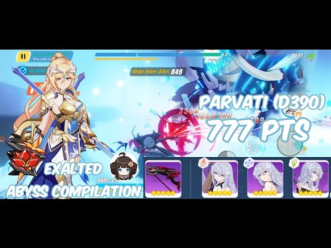 HI3 SEA - [Red Lotus Exalted] Parvati (D390) 777 Pts - DA(S0) MA AE Fuxi 3*