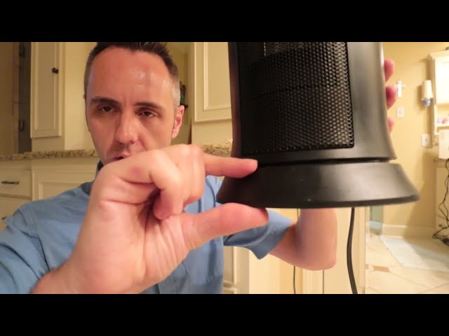 Best Affordable Portable Space Heater Review - product in use