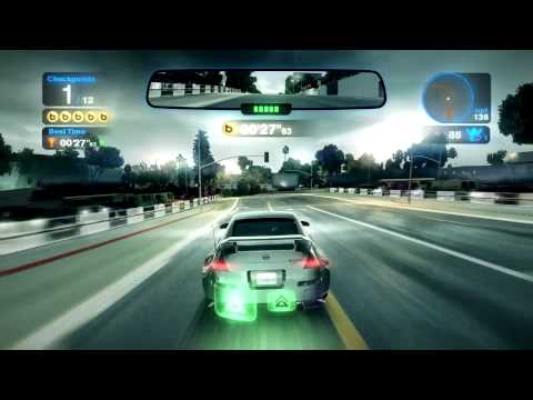 Blur (PC) Checkpoint Gameplay - Nissan 350Z Nismo