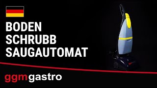 Autolaveuse aspirante – performance de travail 100 m²/h