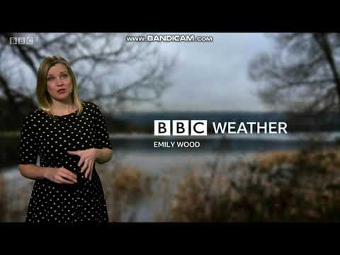 Emily Wood BBC ONE Points West weather January 3rd 2021 - 60 fps