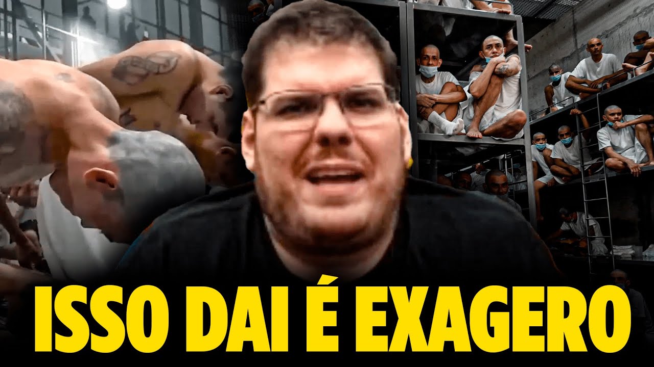 CASIMIRO FICOU CHOCADO COM A PRISÃO DE EL SALVADOR