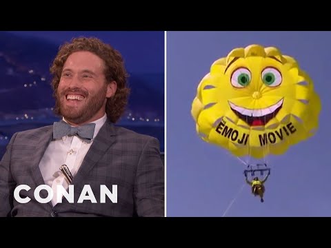 T.J. Miller Parasailed Into Cannes & Confused Tilda Swinton | CONAN on TBS