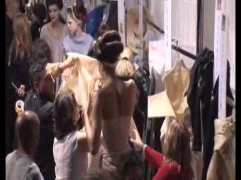 ♦ Backstage: Christian Dior Spring 2007 Haute Couture Collection ♦
