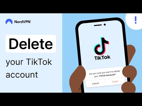 How to delete a TikTok account