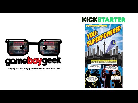 You:Superpowered  Preview with the Game Boy Geek