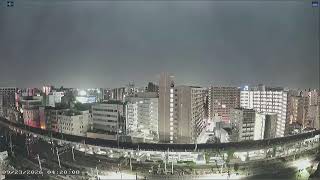 福岡・博多駅 ライブカメラ｜九州新幹線下り｜JR九州・鹿児島本線｜JR西日本・博多南線｜福岡の夜景｜日の出・朝日 live webcam
