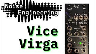 Video thumbnail for Noise Engineering Vice Virga Tutorial - Sequential Switch for Eurorack - Structuring Songs by Rochefsky