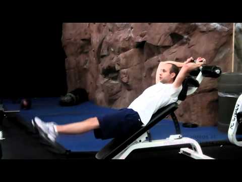 Incline Leg Raises