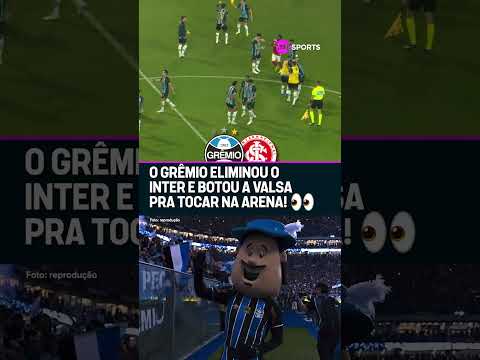 VALSA NA ARENA! 👀 O GRÊMIO VENCEU E APROVEITOU PRA DAR AQUELA PROVOCADA NO INTER #shorts