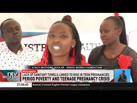 Access to sanitary towels remains a major challenge for many girls in poor, marginalised communities