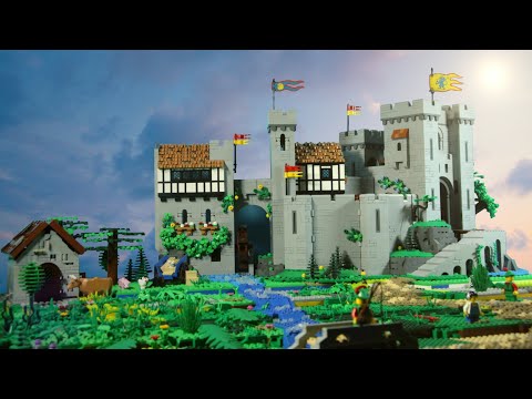 Lego Battle of the Lion Knights' Castle