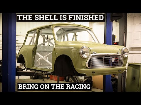 Preparing A Classic Mini for Motorsport - Full Build in 30 mins