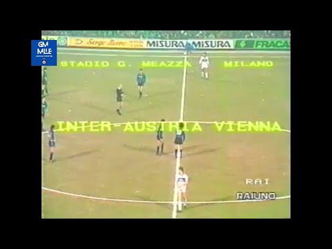 1983-84 (8' Rit Coppa UEFA - 07-12-1983) INTER-Austria Vienna 1-1 [Magyar,Bagni] Rai1