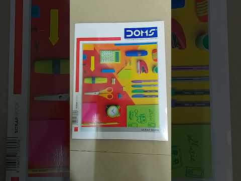 Self Help English DOMS SCRAP BOOK 7070, Unruled