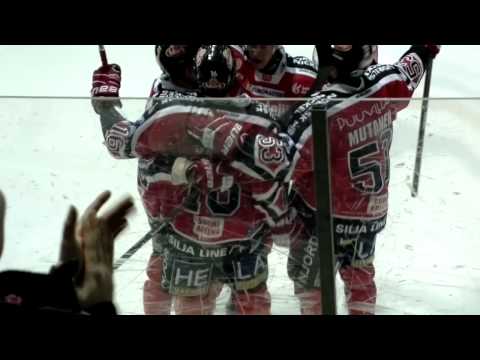 Ässät-Kalpa 13.2.2014. Austin Smith`s 1-0 goal!