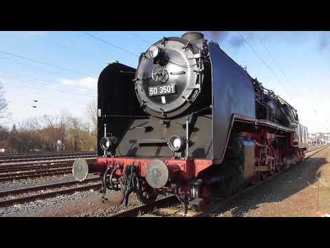 Lokschuppenfest in Treysa mit 50 3501+Führerstandsmitfahrt