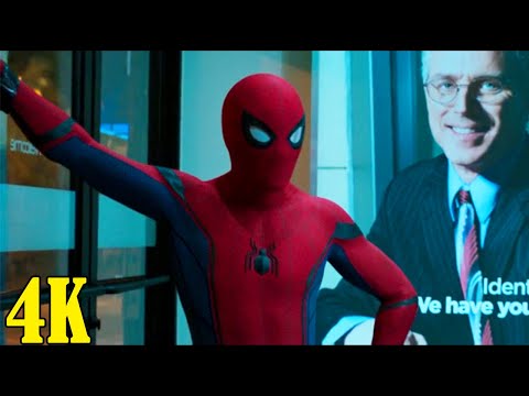 ATM FIGHT SCENE 4K UHD 60fps CLIP | SPIDERMAN HOMECOMING