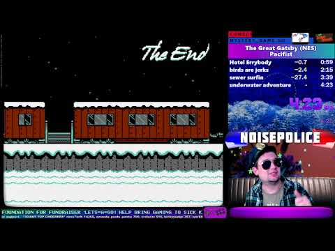 The Great Gatsby (Nintendo Entertainment System) - Pacifist speedrun 4:22.650