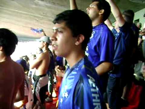 Festa da torcida em Cruzeiro 4X1 Portuguesa