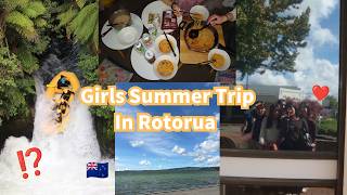 [ニュージーランド留学] Vlog in Rotorua!!!!　温泉で有名なロトルア旅行行ってきたにょ