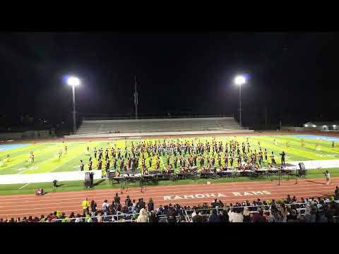 RCC Marching Tigers Bsnd Extravaganza 10/22/25 Ramona High School