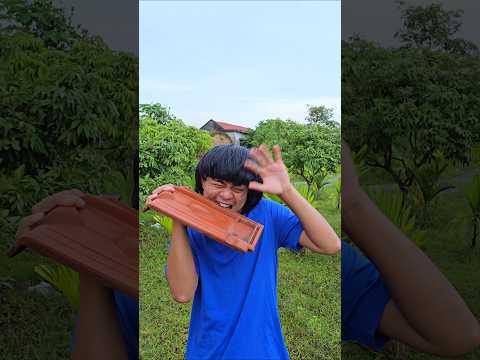 Blindfolded Pick Up Challenge!🌈🍬🧱🥵