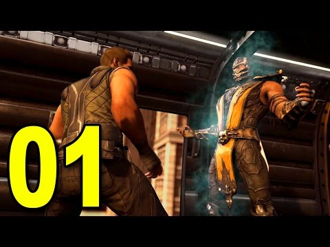 Mortal Kombat X - Chapter 1 - Johnny Cage (Playstation 4 Gameplay)