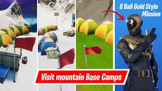 Visit mountain Base Camps - How to unlock 8-Ball vs Scratch Gold Style - Overtime Missions