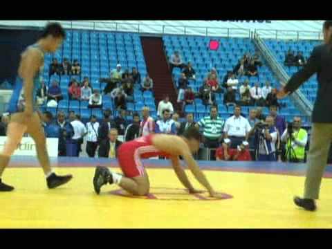 ALIYEV Elchin (AZE) -- CHOI Gyu-Jin (KOR)  1/8 Finale