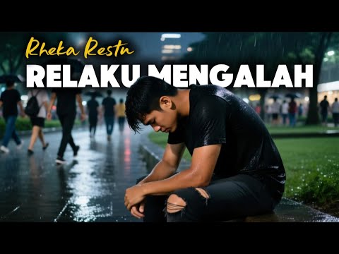 RELAKU MENGALAH VERSI ROCK | RHEKA RESTU | ROCK COVER WITH LYRICS 