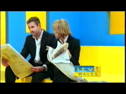 ITV1 Wales ident - Mark Austin and Mary Nightingale - 2004