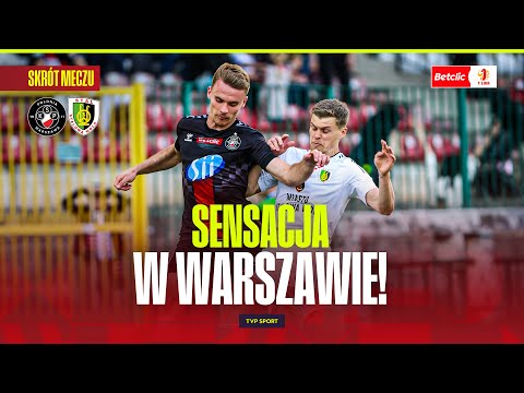 SKRÓT: POLONIA WARSZAWA - STAL STALOWA WOLA. SENSACJA PRZY KONWIKTORSKIEJ! BETCLIC 1 LIGA