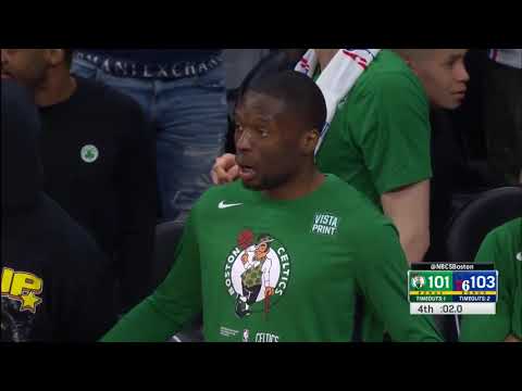 Crazy Marcus Smart Sequence Leads to a Derrick White 4 point play