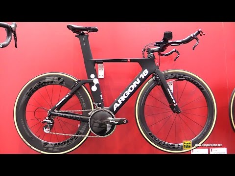 2017 Argon 18 E117 Tri Triathlon Bike - Walkaround - 2016 Eurobike