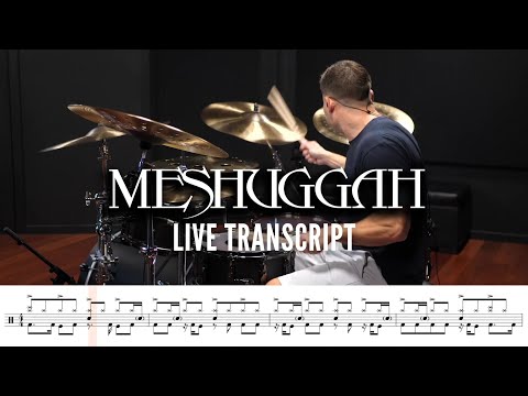 Troy Wright - Meshuggah - Born In Dissonance - Live Transcript